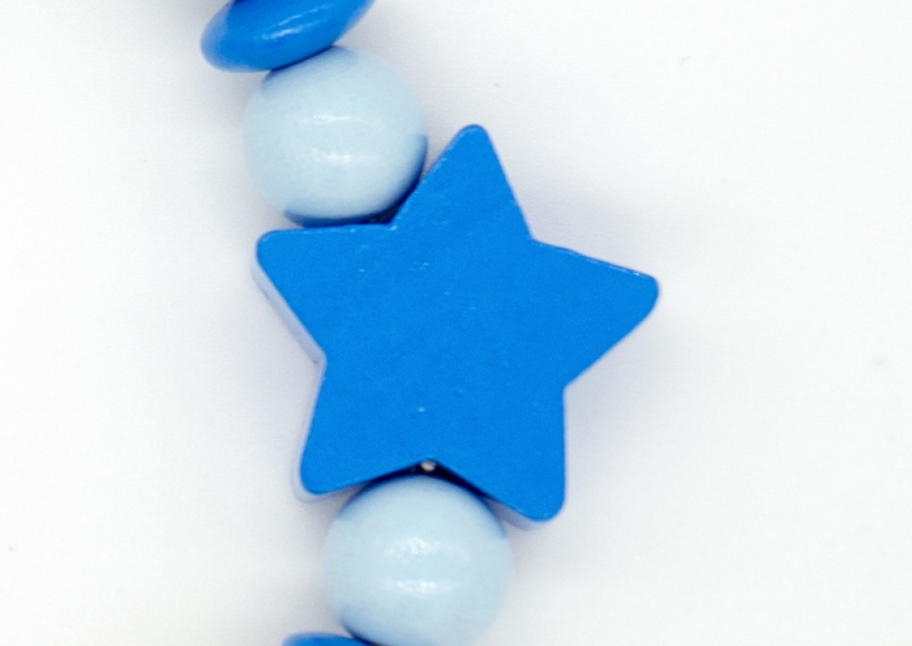 Schnullerkette-mit-Namen-Bär-Stern-blau